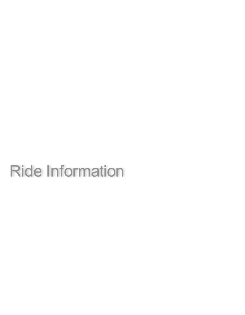 Ride Information
